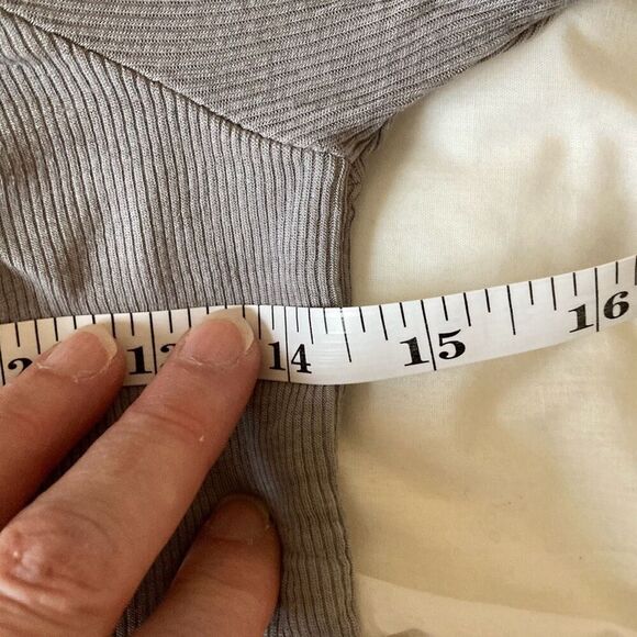 Michael Lauren ML-6641-RIB Lin Hanlin L/S Top Size XS (C2) - Picture 3 of 6